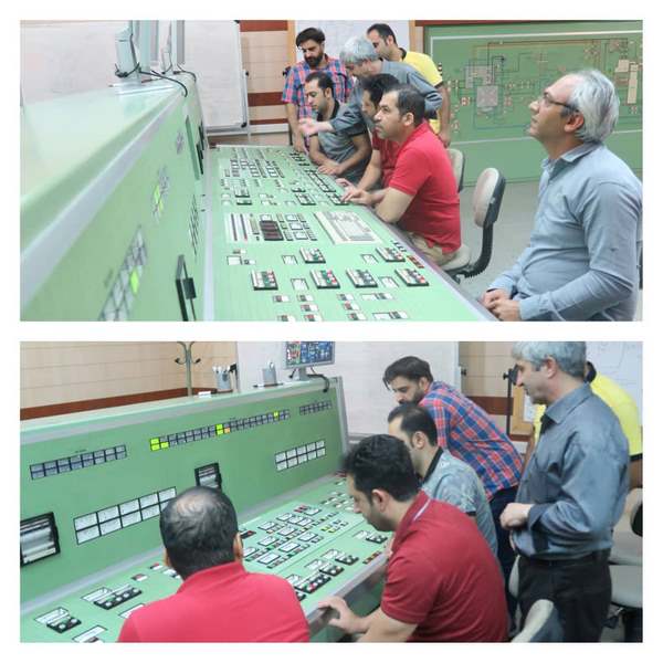 دوره آموزش سیمولاتور بخار برای همکاران نیروگاه شهید سلیمی (نکا)